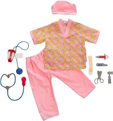 Disfraz enfermera con accesorios