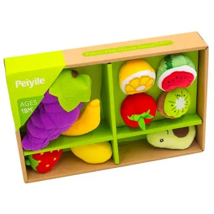 Frutas soft hipoalergénico 9 pzas