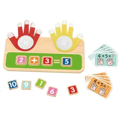 Juego de conteo y encaje los numeros 23 piezas