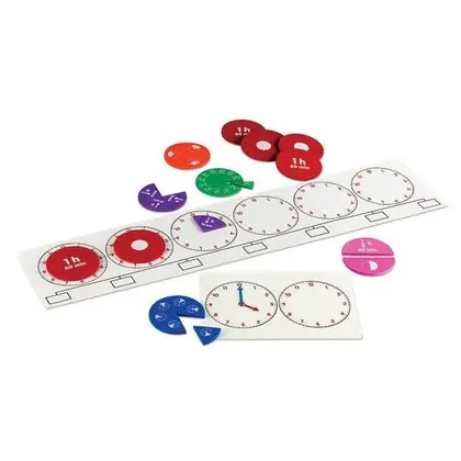 Kit de actividades la hora y fracciones