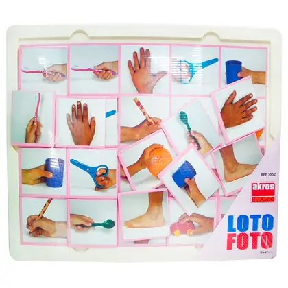 Loto foto mano izquierda - derecha