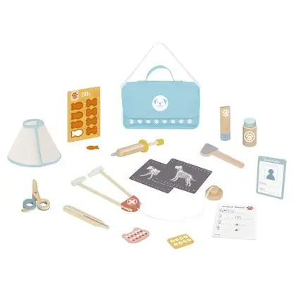 Kit de veterinario con bolso 16 piezas
