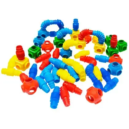 Tubos de construcción flexibles 60 piezas