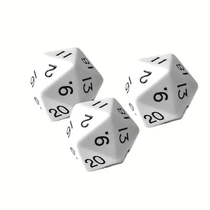 Dados 20 lados