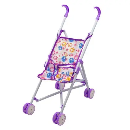 Coche plegable paragua para muñecas