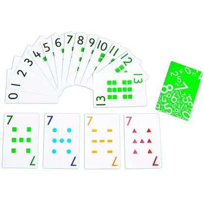 Cartas jumbo matemáticas