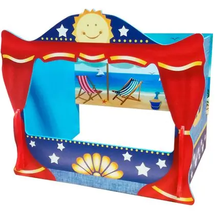 Teatro de títeres para dedos 4 escenarios