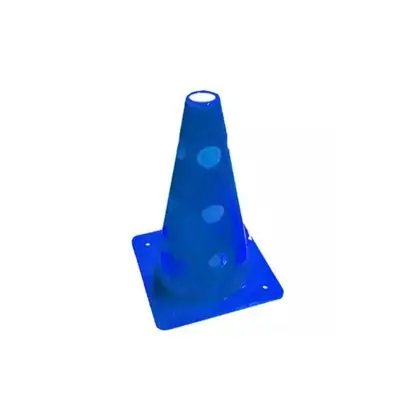 Cono de agilidad 23 cm. con 12 agujeros