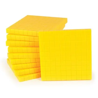 Bloque base 10 - centena 10 piezas