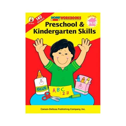 Libro de actividad con pegatinas preescolar