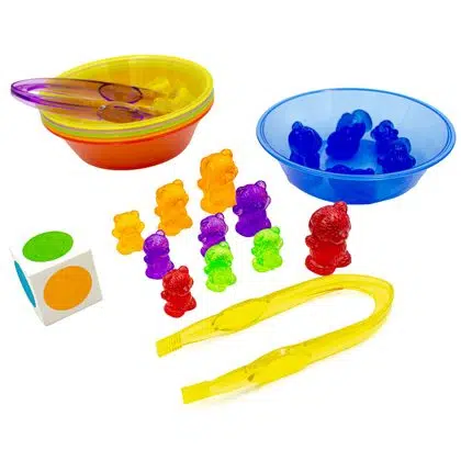 Set de ositos proporcionales para clasificar