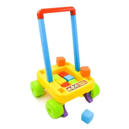 Juego carro con bloques abc