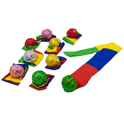 Set de 9 pelotas cometa