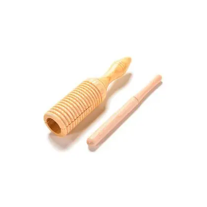 Güiro simple madera