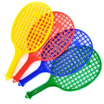 Set de 4 raquetas plásticas