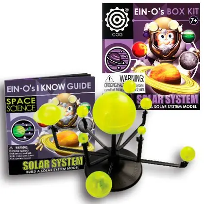 Modelo armable sistema solar