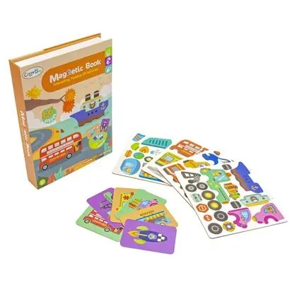 Puzzle magnético caja transporte