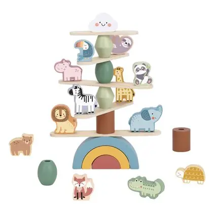 Juego de equilibrio los animales 29 piezas