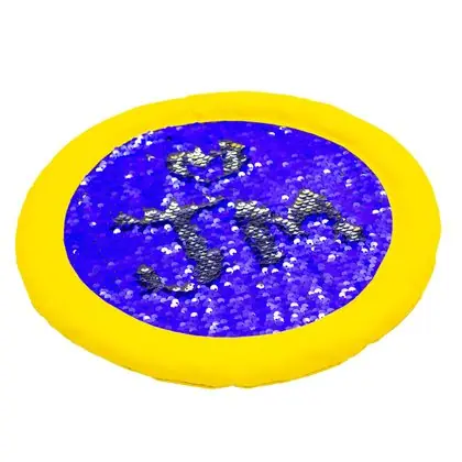 Disco sensorial con lentejuelas 23 cm.