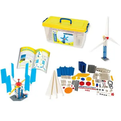 Kit generador eólico 144 piezas