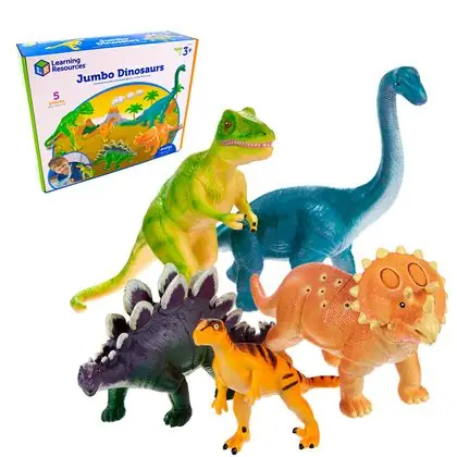 Dinosaurios jumbo 5 piezas
