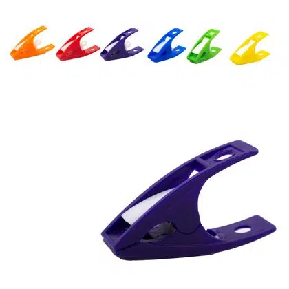 Pinzas plásticas preescolar 30 unidades
