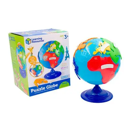 Globo terráqueo puzzle