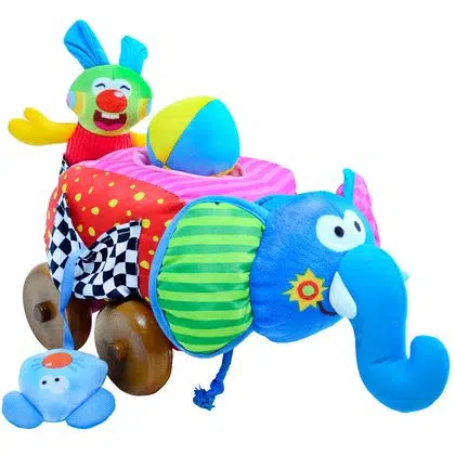 Elefante multisensorial con ruedas