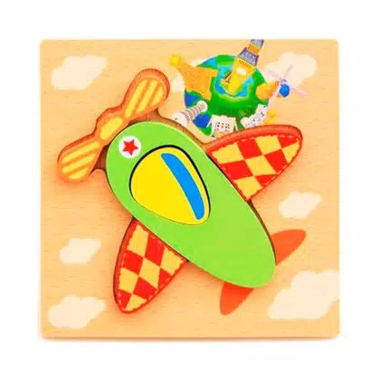 Puzzle de encaje avión