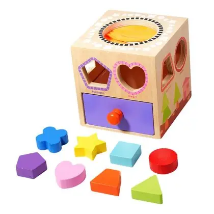 Caja del descubrimiento diferentes figuras