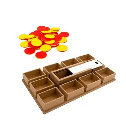 Caja mackinder + 200 fichas