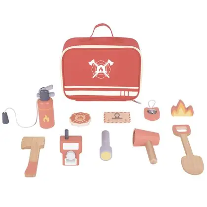 Kit de bombero con maleta 11 piezas