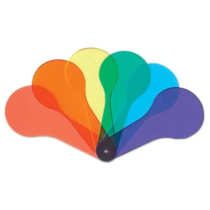 Paleta cromática colores