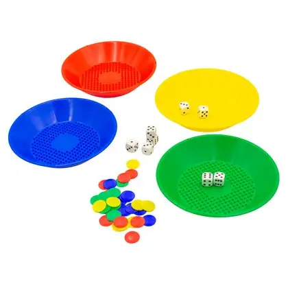 Set 4 platos de clasificación