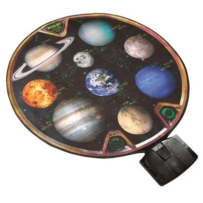 Alfombra sistema solar hablado