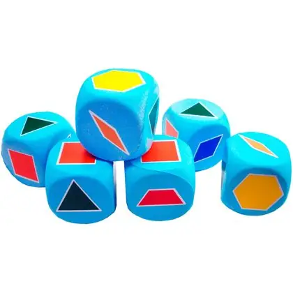 Dados figuras geométricas