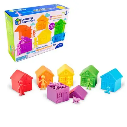 Set de clasificación mi vecindario 48 piezas