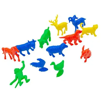 Animales de la granja para clasificar 192 piezas