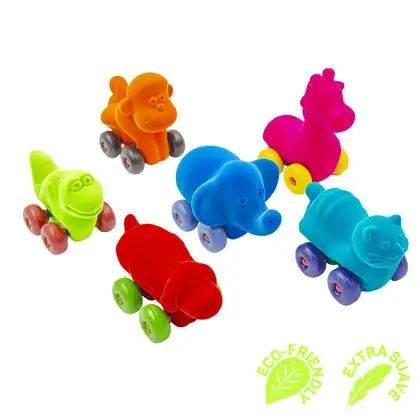Display animales surtidos rubbabu