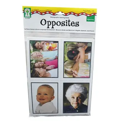 Tarjetas los opuestos
