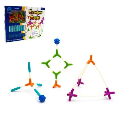 Juego de construcción con vértices 86 piezas