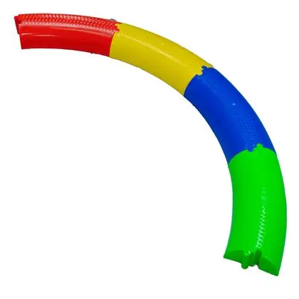 Pista de equilibrio curva 8 piezas