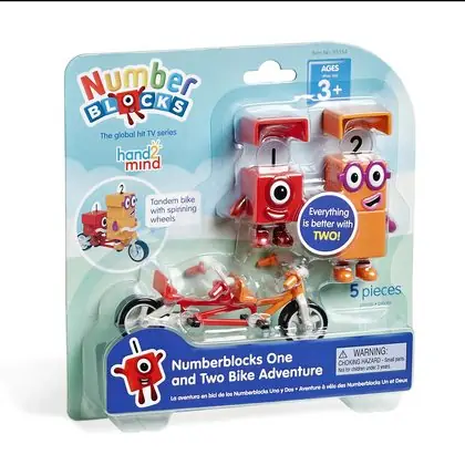 Numberblocks 1 y 2 de aventura