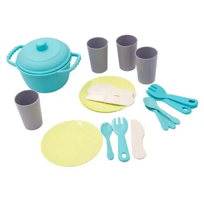 Set de cocina bio plástico 21 piezas