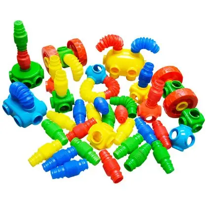 Tubos de construcción flexibles 45 piezas