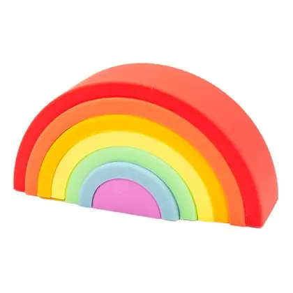 Arcoíris de silicona 6 piezas