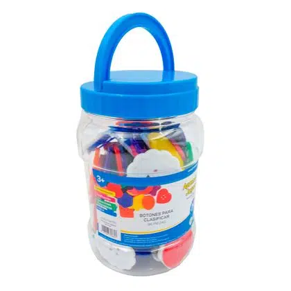 Botones para clasificar 96 piezas