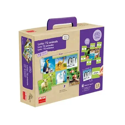 Loto + palabras animales