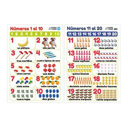 Láminas números 1-10 / 11-20