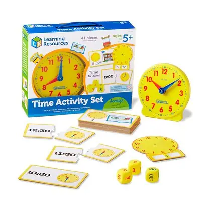Juego de actividades la hora